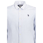 Azzurro Cotton Men's Shirt