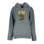 Grigio Polyester Women Sweatshirt