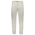 Weiße Herrenjeans aus Baumwolle