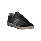 White Polyurethane Men Sneaker