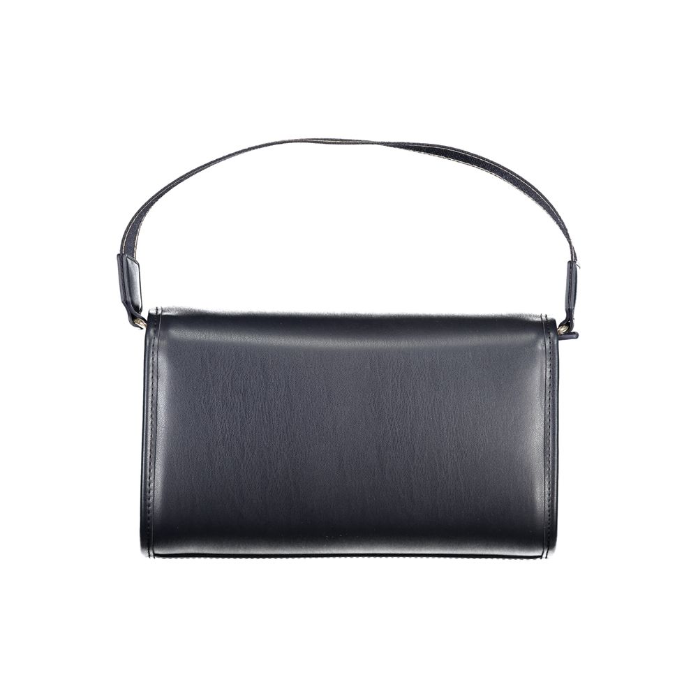 Black Polyester Men's Backpack
