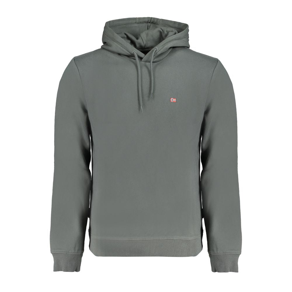 Grüner Herrenpullover aus Baumwolle