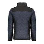 Blue Polyester Men's Jacket