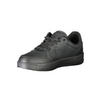 Schwarz Polyurethan Herren Sneaker