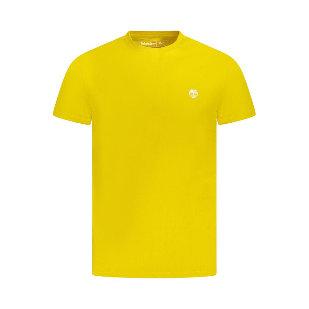 Gelbes Herren-T-Shirt aus Baumwolle