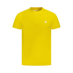 Gelbes Herren-T-Shirt aus Baumwolle