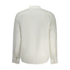 White Linen Men's Shirt