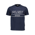 Herren-T-Shirt aus blauer Baumwolle