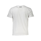 Weißes Baumwoll-Herren-T-Shirt