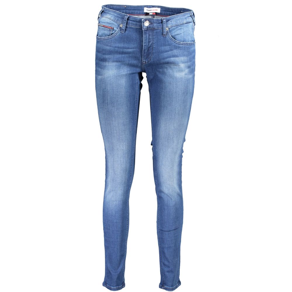 Blue Cotton Women's Jeans