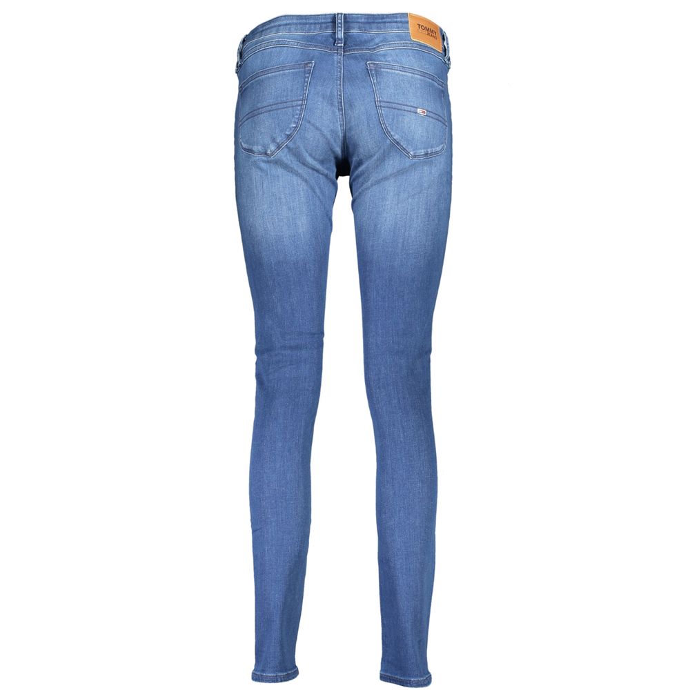 Blue Cotton Women's Jeans