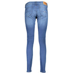 Blue Cotton Women's Jeans