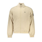 Beige Polyamide Men Jacket