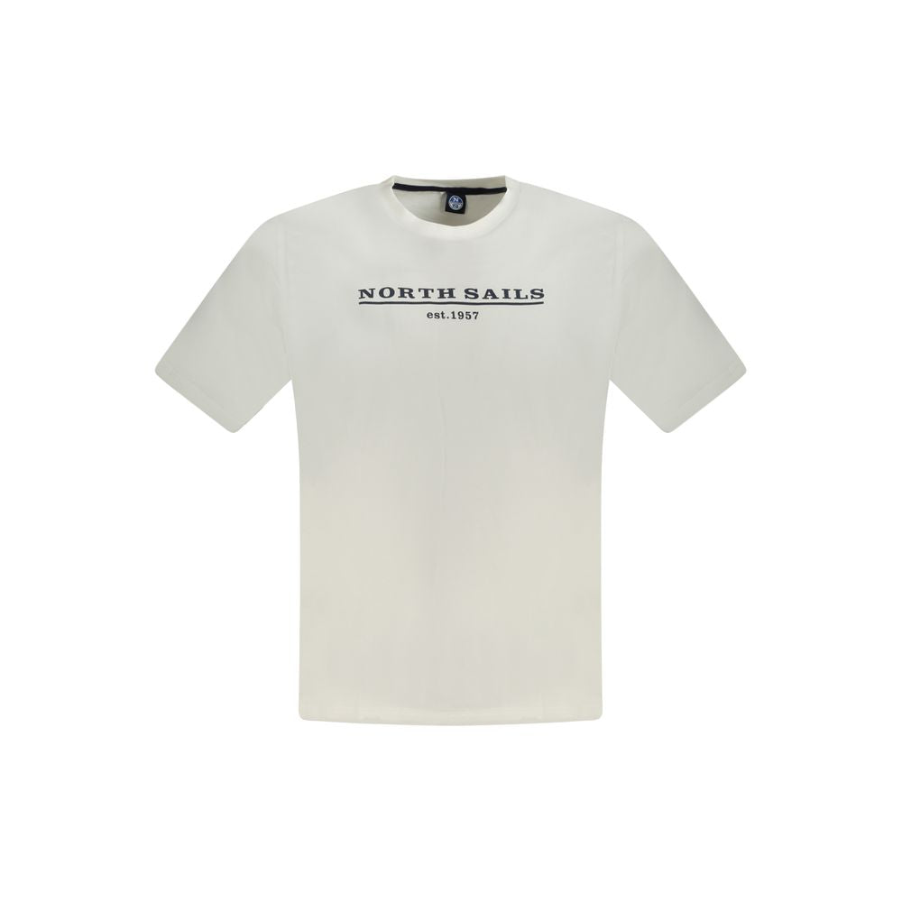 Herren T-Shirt Baumwolle Weiß