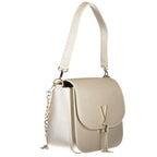 Damenhandtasche aus grauem Polyurethan