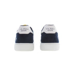 Blue Polyester Men's Sneaker