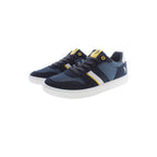 Blue Polyester Men's Sneaker