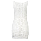 Bianco Polyester Women Dress