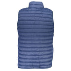 Blue Polyamide Men's Vest