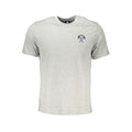Graues Baumwoll-Herren-T-Shirt