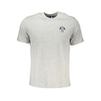 Graues Baumwoll-Herren-T-Shirt