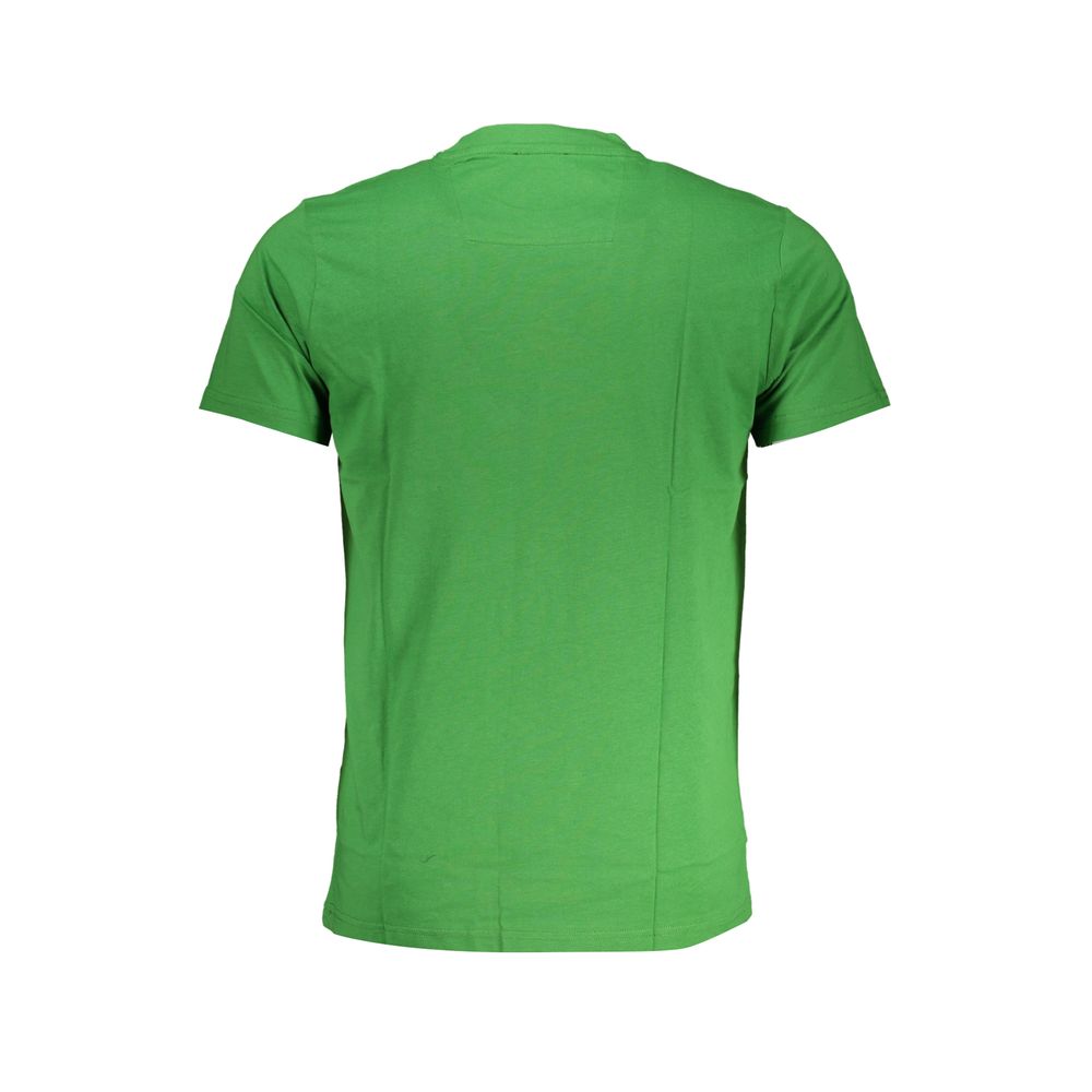 Grünes Baumwoll-Herren-T-Shirt