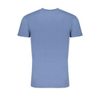 Blu Cotton Men T-Shirt