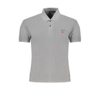 Brown Cotton Men Polo Shirt