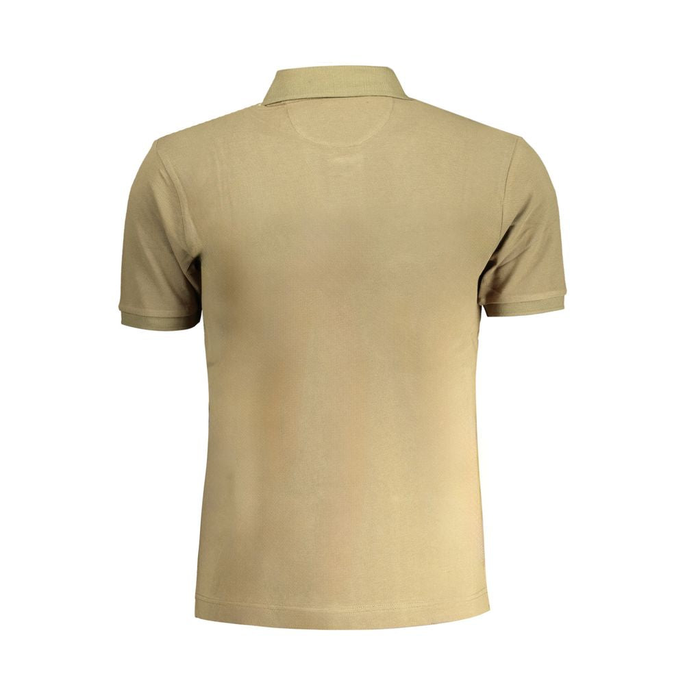Grünes Baumwoll-Poloshirt für Herren