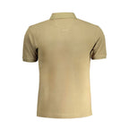 Grünes Baumwoll-Poloshirt für Herren