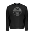 Schwarzes Baumwoll-Sweatshirt für Herren