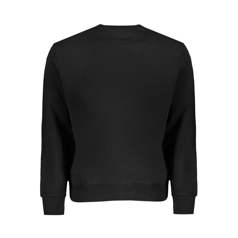 Schwarzes Baumwoll-Sweatshirt für Herren