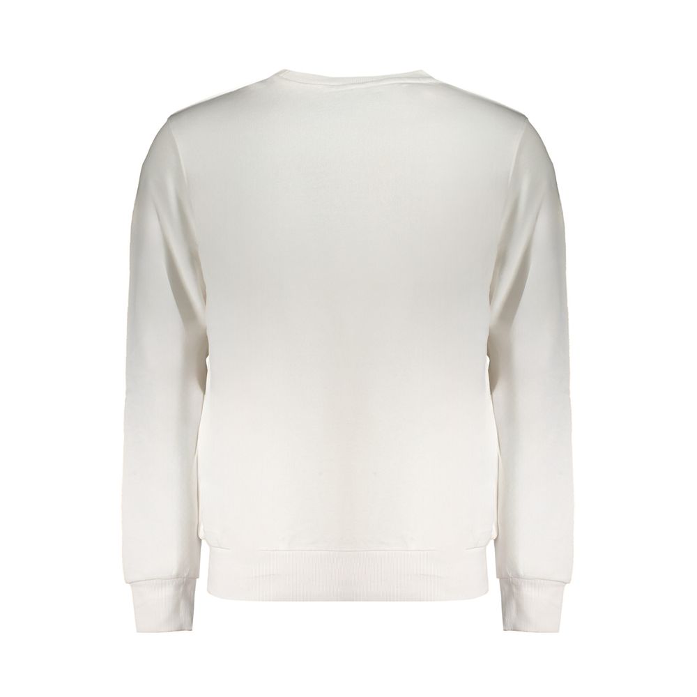 Felpa da uomo in cotone bianco