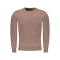 Brauner Herrenpullover aus Viskose