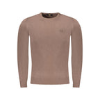 Brauner Herrenpullover aus Viskose