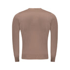 Brauner Herrenpullover aus Viskose