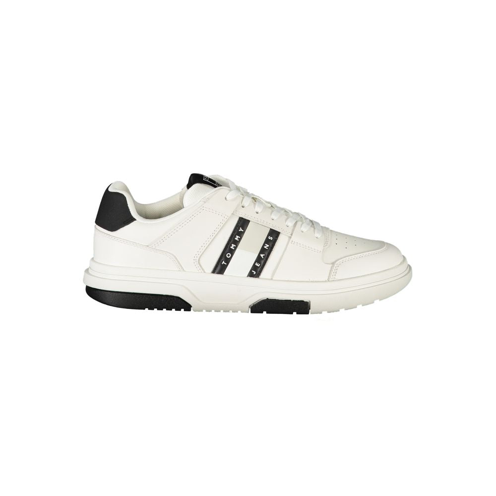 Weißer Polyurethan Herren Sneaker