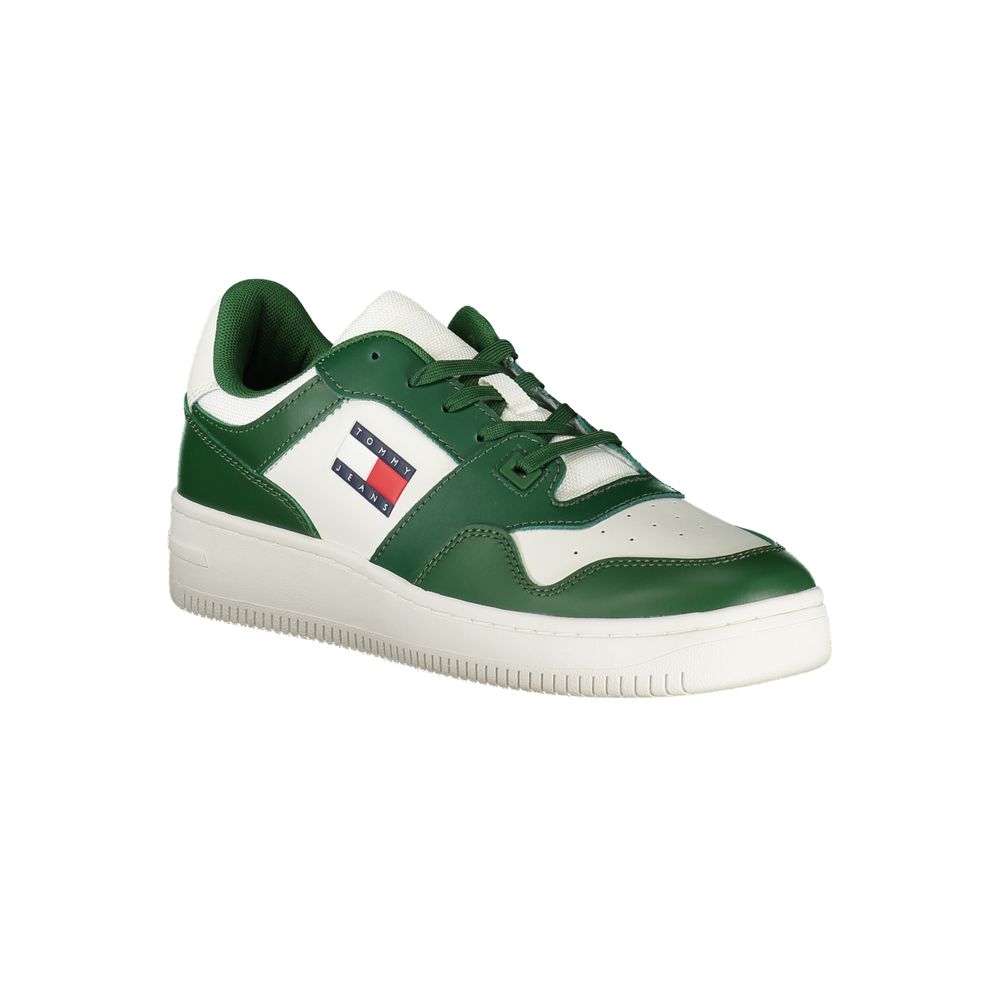 Green Leather Men's Sneaker