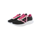 Black Polyester Women's Sneaker