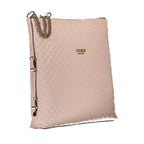 Rosa Handtasche aus Polyurethan für Damen