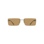 Beige Metal Women Sunglasses