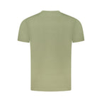 Grünes Baumwoll-Herren-T-Shirt