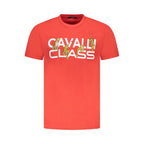 Red Cotton Men T-Shirt