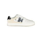 White Polyurethane Women's Sneaker