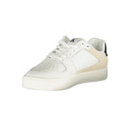 White Polyurethane Women's Sneaker