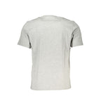 Grey Cotton Men T-Shirt
