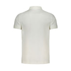 White Cotton Mens Polo Shirt