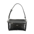 Black Polyurethane Women's Bag