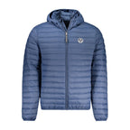 Blu Poliammide Men's Jacket