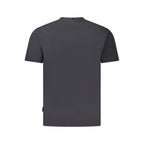Herren-T-Shirt aus schwarzer Baumwolle